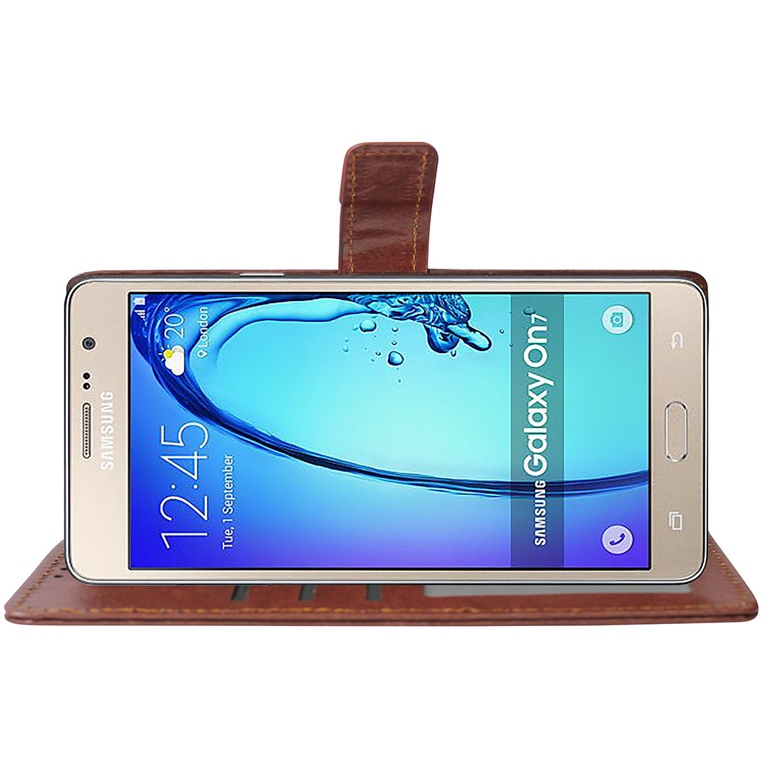 Premium Wallet Flip Cover for Samsung Galaxy On7 4G