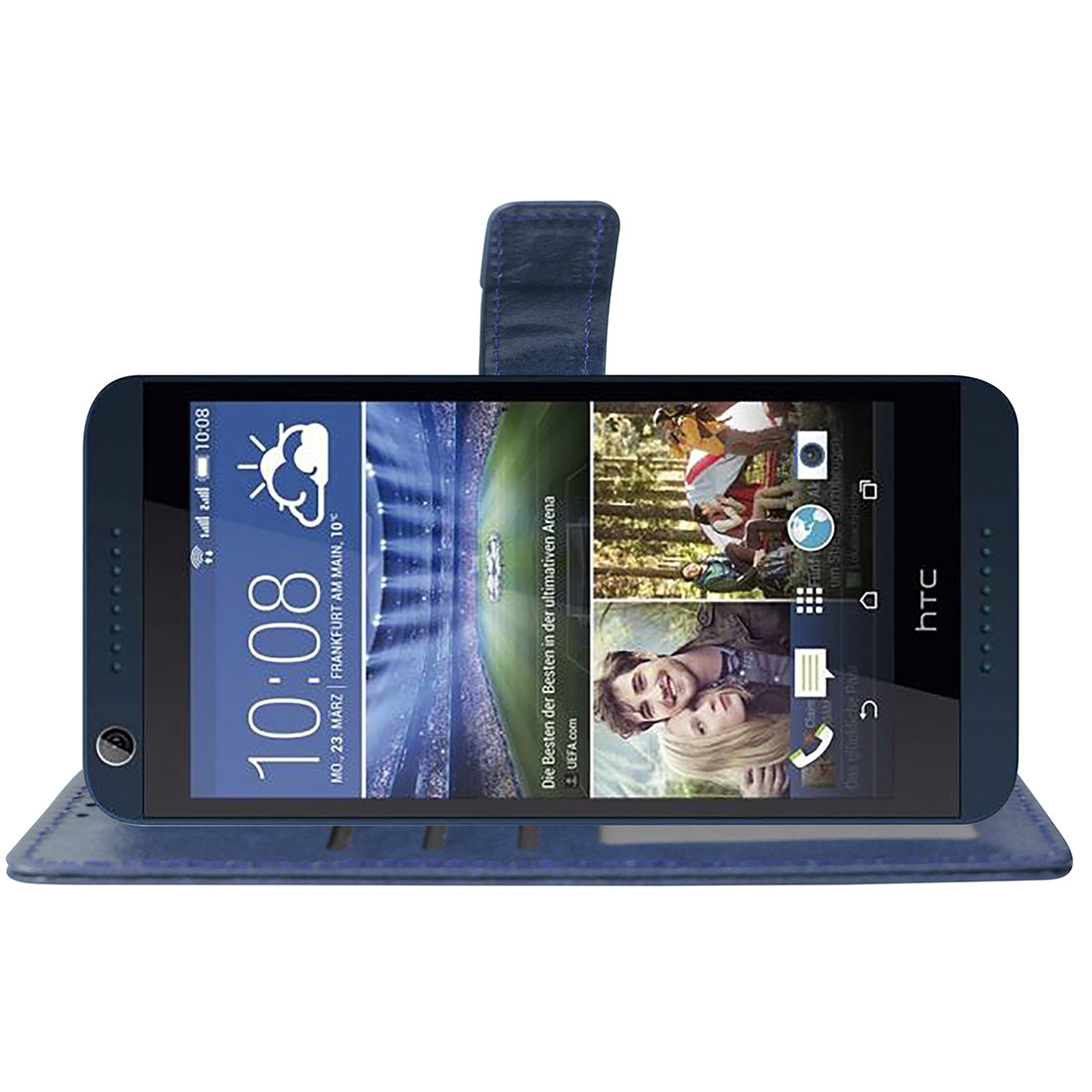 Premium Wallet Flip Cover for HTC Desire 626 / HTC Desire 628