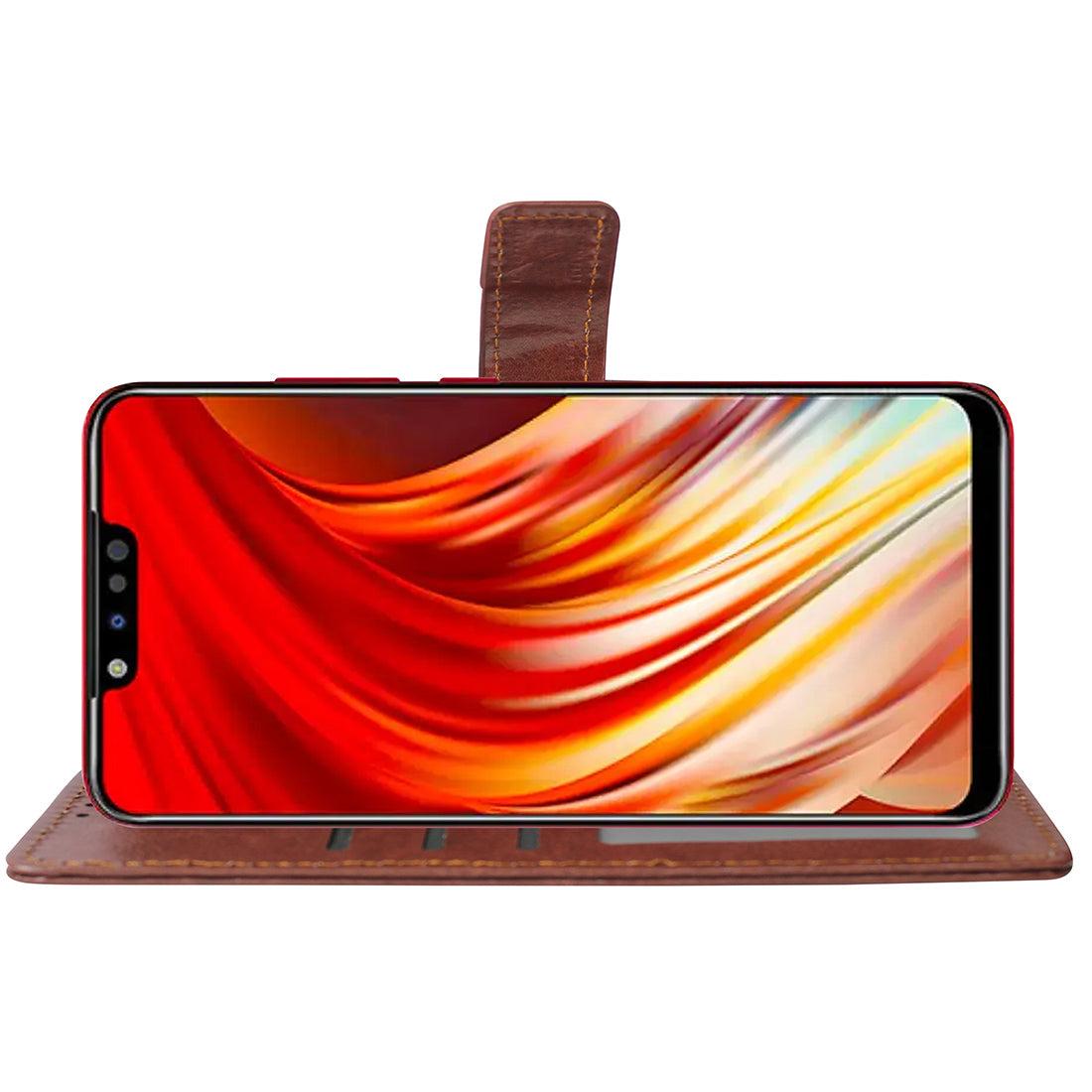 Premium Wallet Flip Cover for Infinix Hot 7 Pro