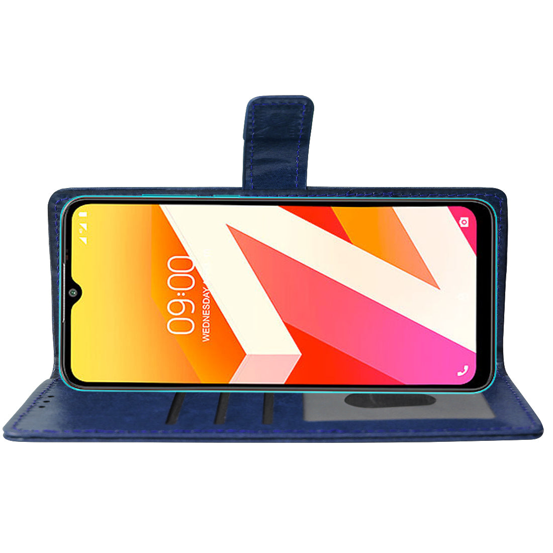 Premium Wallet Flip Cover for Lava Z4 / Z6