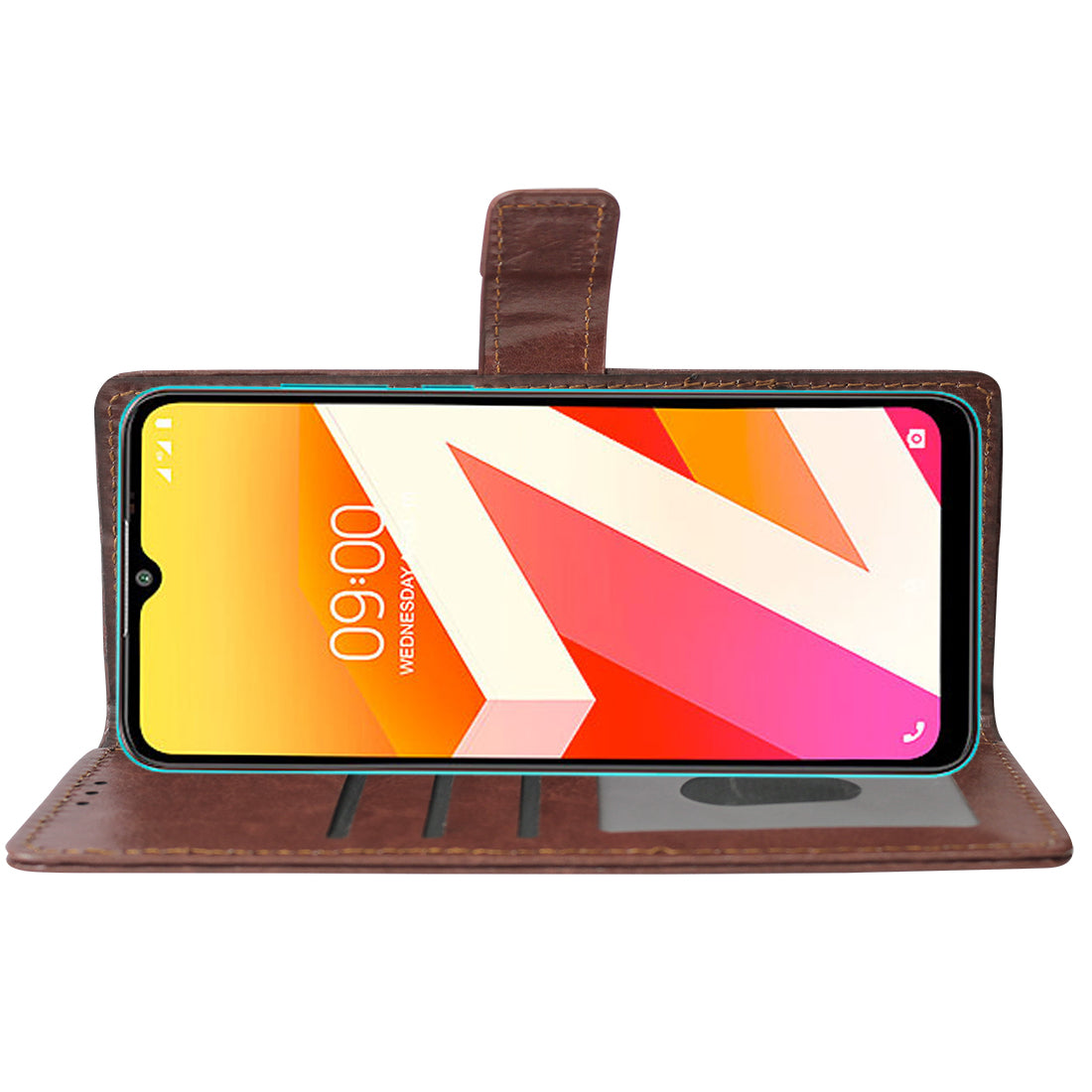 Premium Wallet Flip Cover for Lava Z4 / Z6