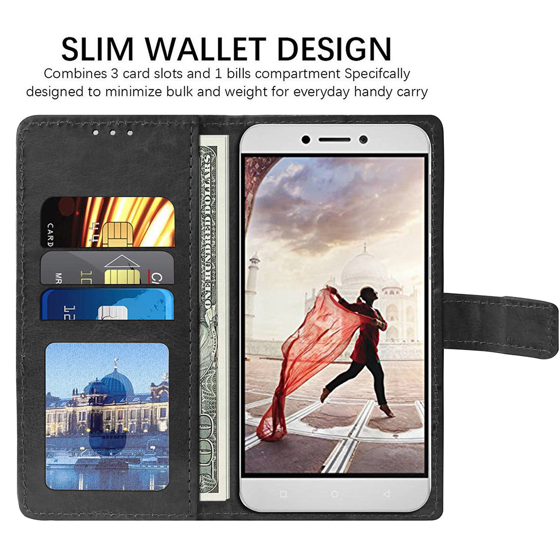 Premium Wallet Flip Cover for LeTV Le 1S