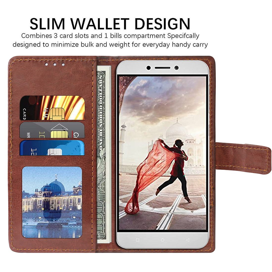 Premium Wallet Flip Cover for LeTV Le 1S