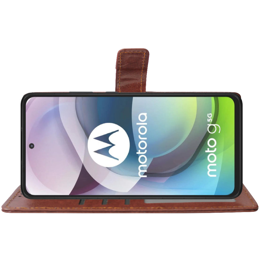 Premium Wallet Flip Cover for Motorola Moto G 5G