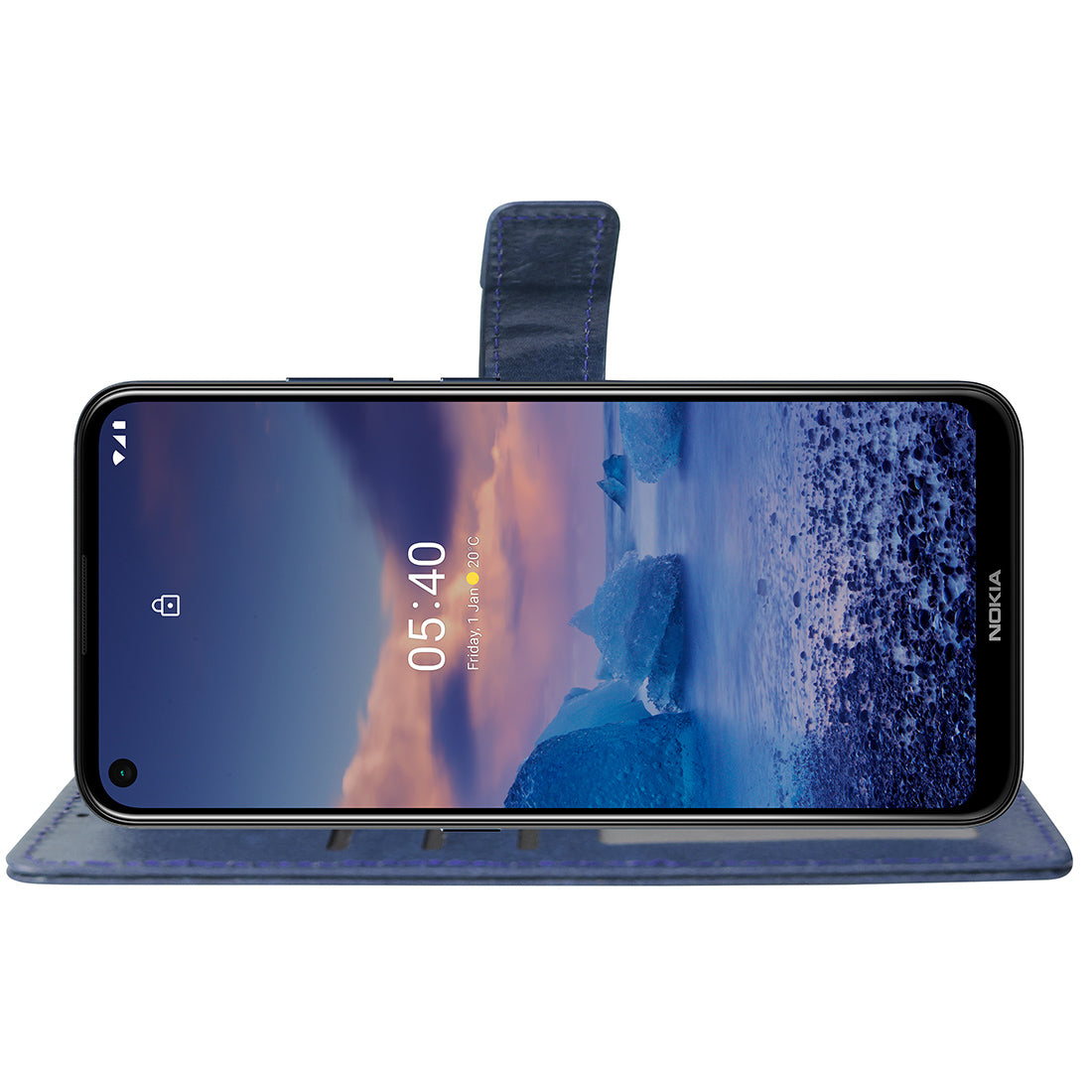 Premium Wallet Flip Cover for Nokia 5.4