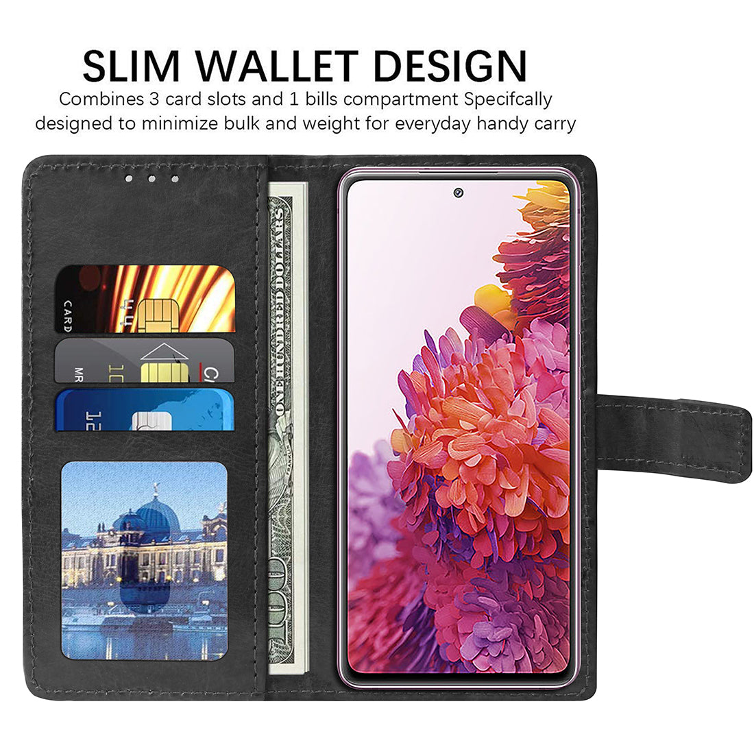 Premium Wallet Flip Cover for Samsung Galaxy S20 FE 5G