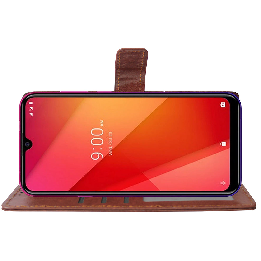 Premium Wallet Flip Cover for Lava Z53