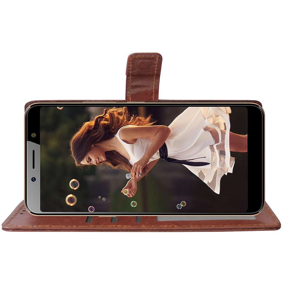 Premium Wallet Flip Cover for Itel A62