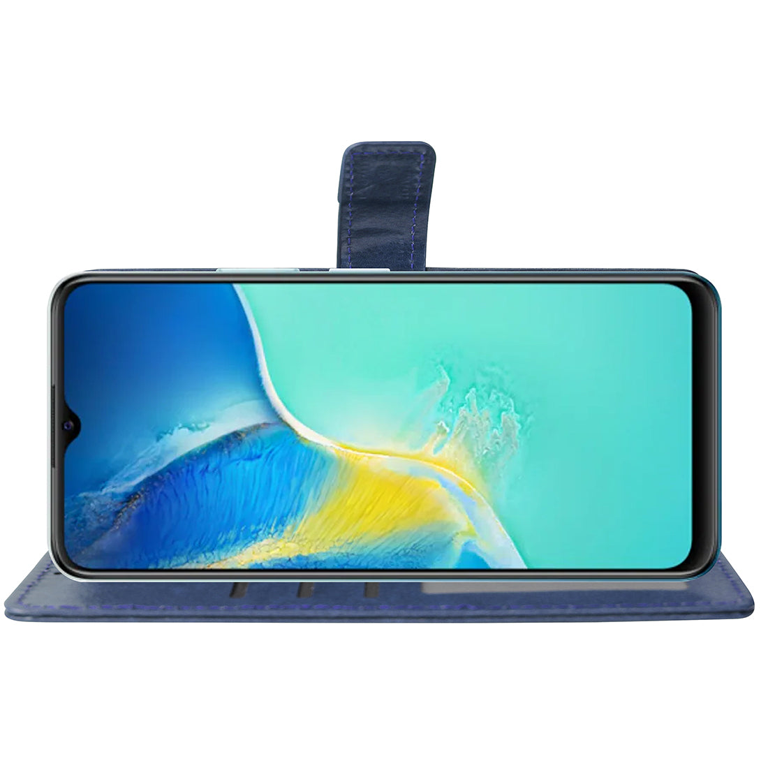 Premium Wallet Flip Cover for Vivo Y15s (2021)