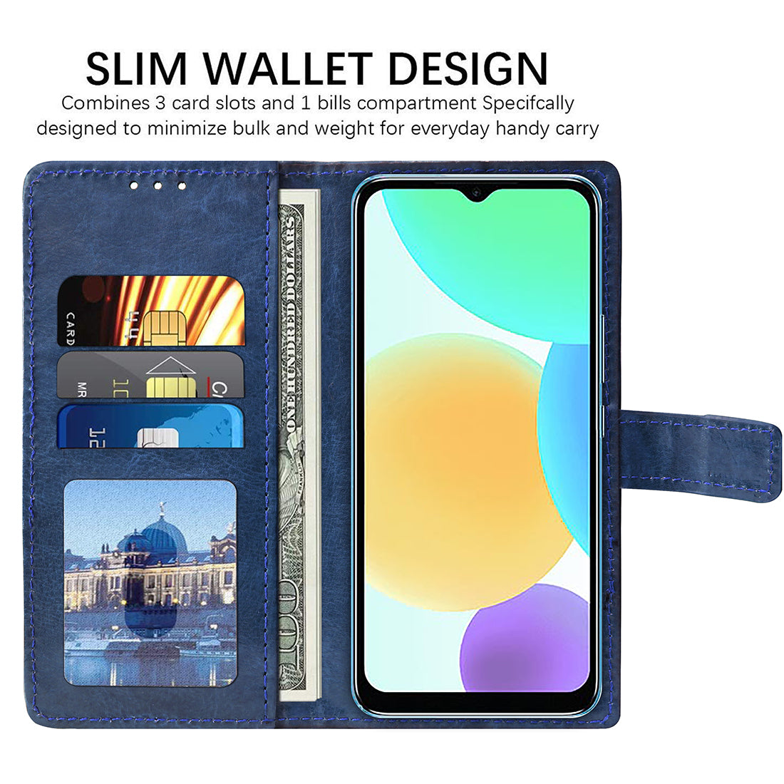 Premium Wallet Flip Cover for Infinix Smart 6