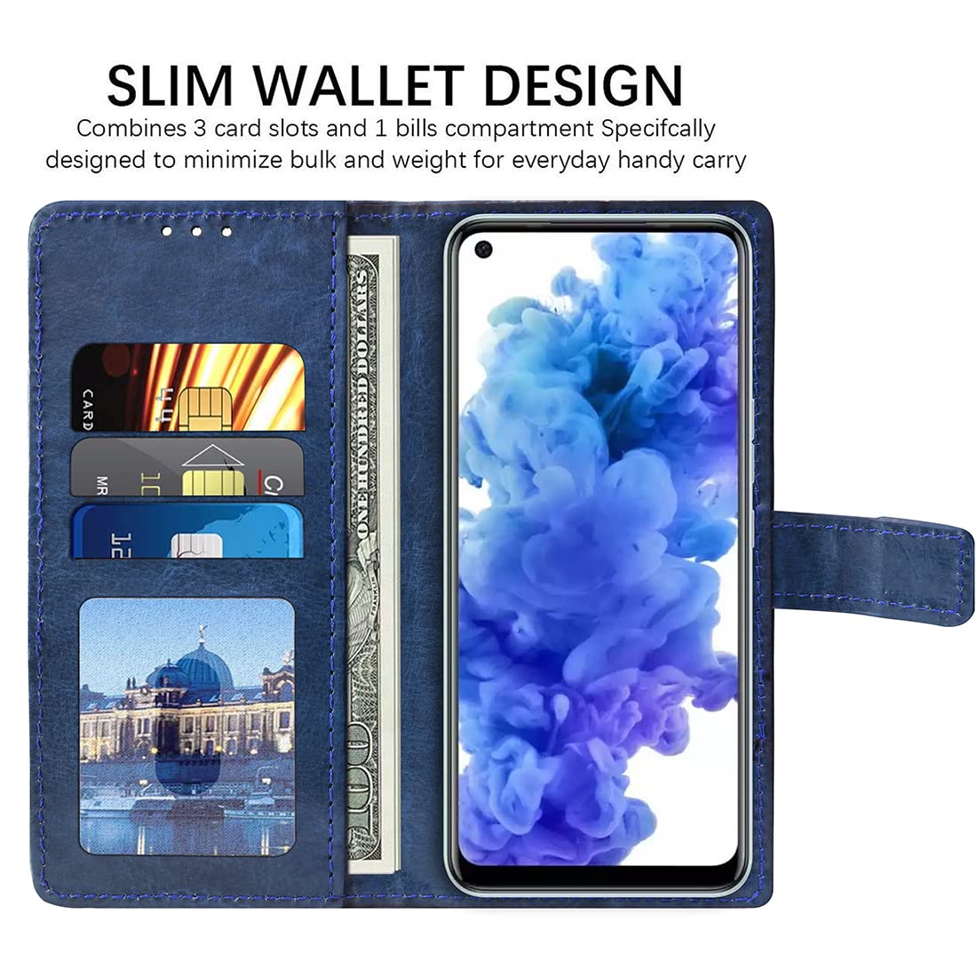 Premium Wallet Flip Cover for Tecno Camon 16 4G