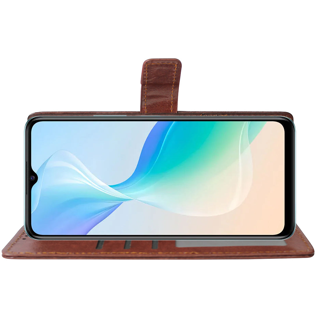 Premium Wallet Flip Cover for Vivo Y76 5G