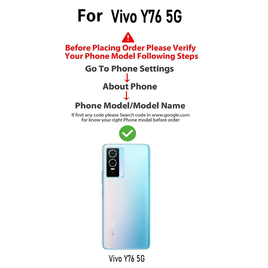 Premium Wallet Flip Cover for Vivo Y76 5G