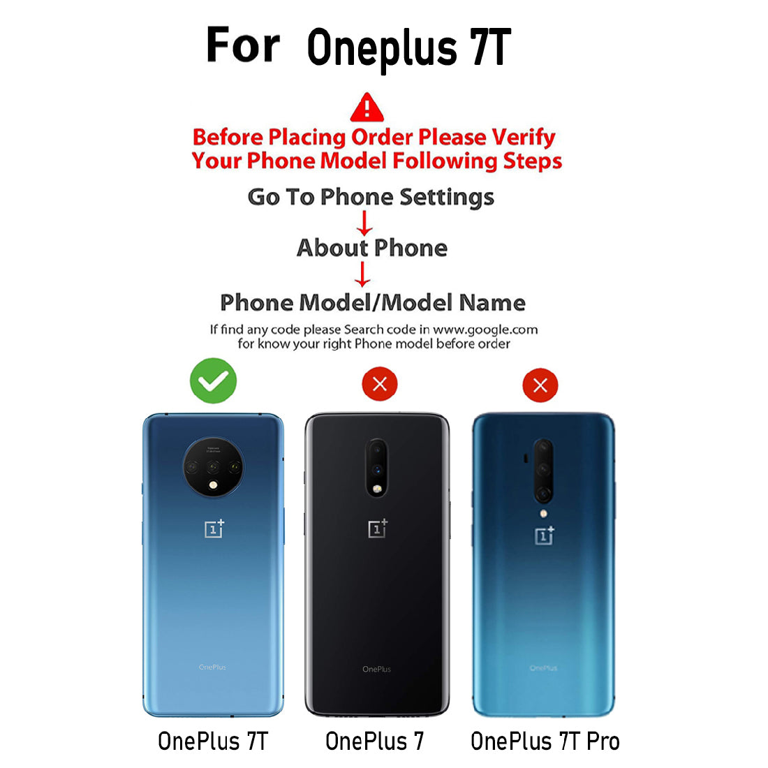 Premium Wallet Flip Cover for OnePlus 7T