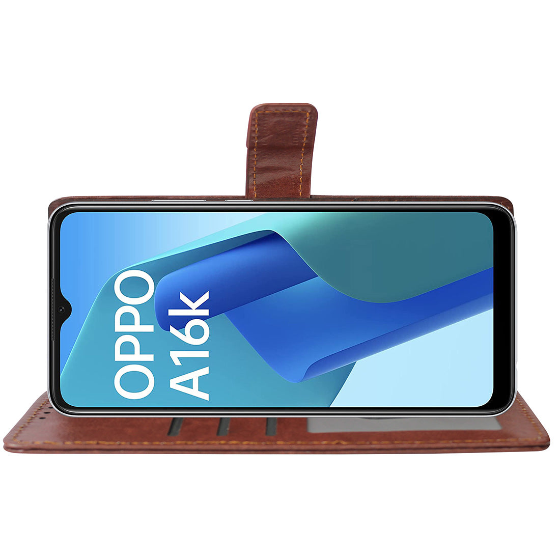 Premium Wallet Flip Cover for Oppo A16K