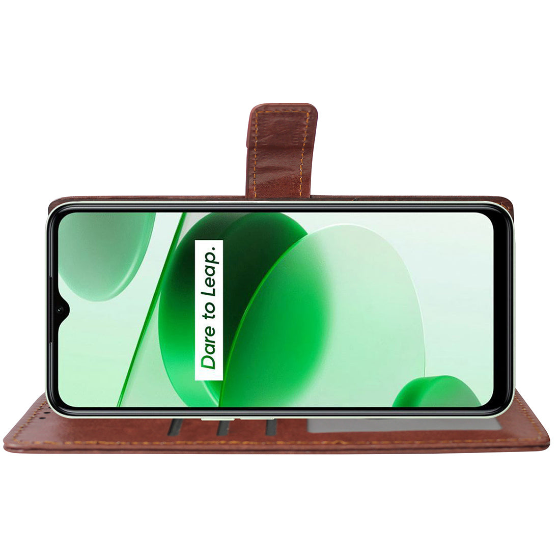 Premium Wallet Flip Cover for Realme C35 4G