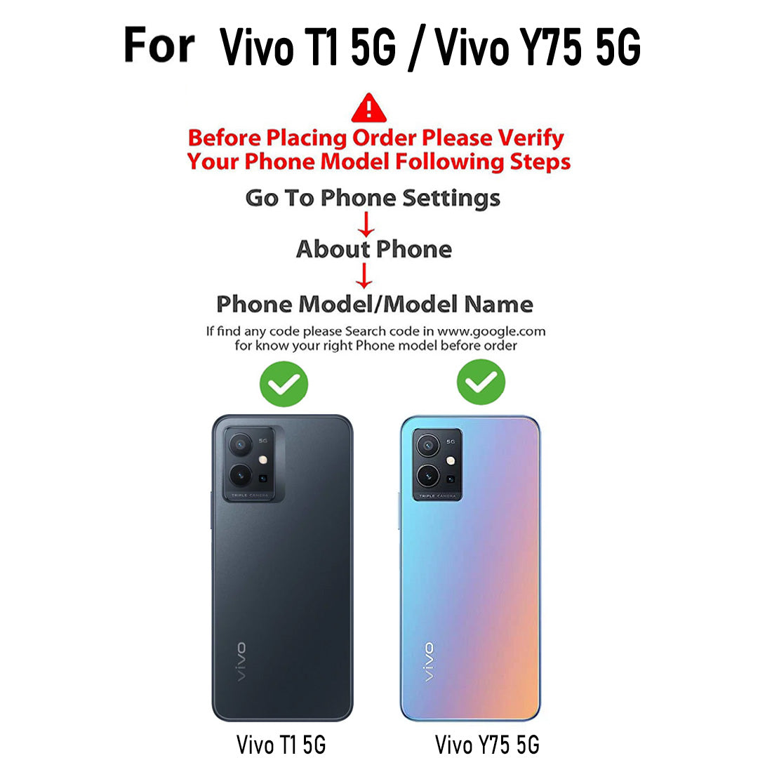 Premium Wallet Flip Cover for Vivo Y75 5G