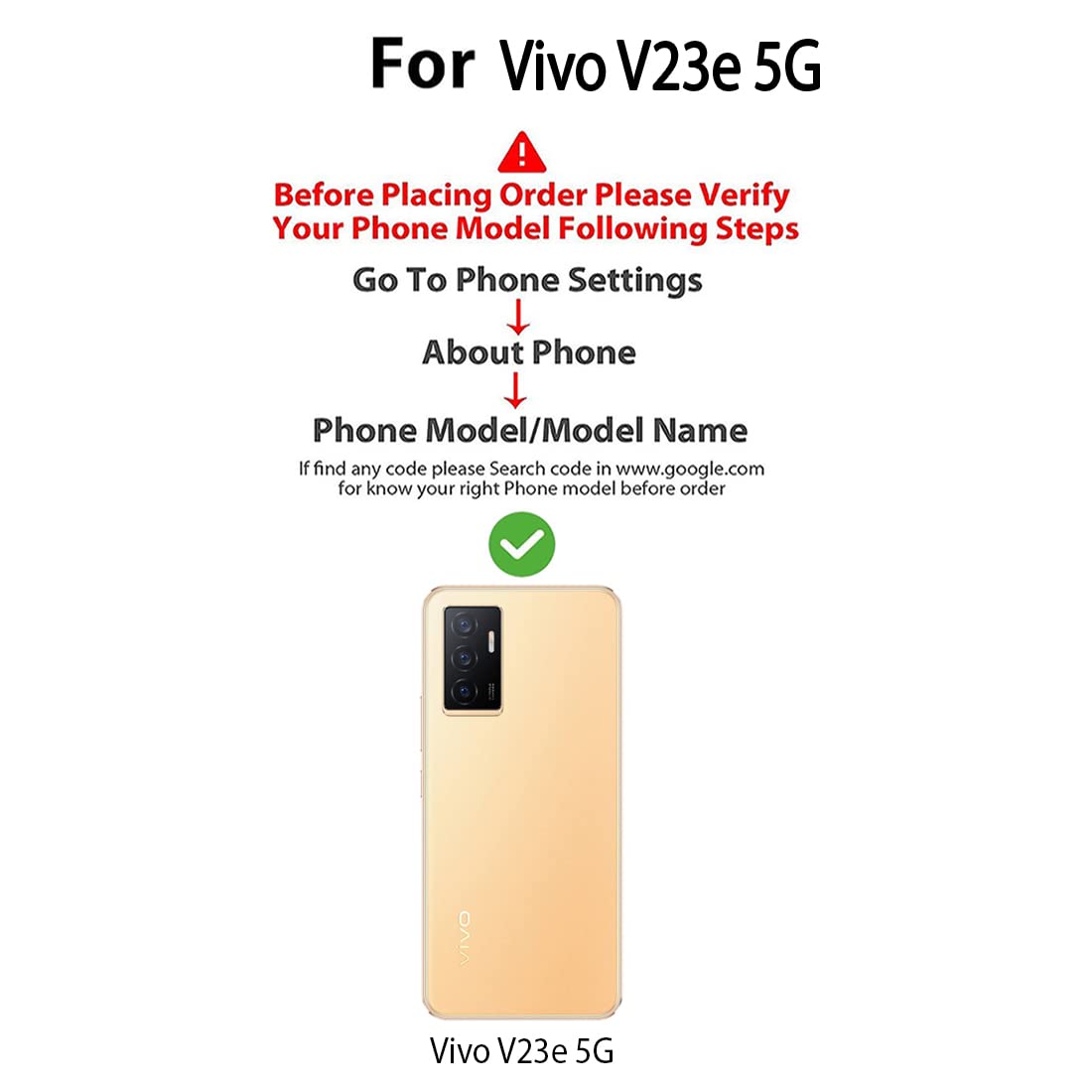 Premium Wallet Flip Cover for Vivo V23e 4G / Vivo V23e 5G