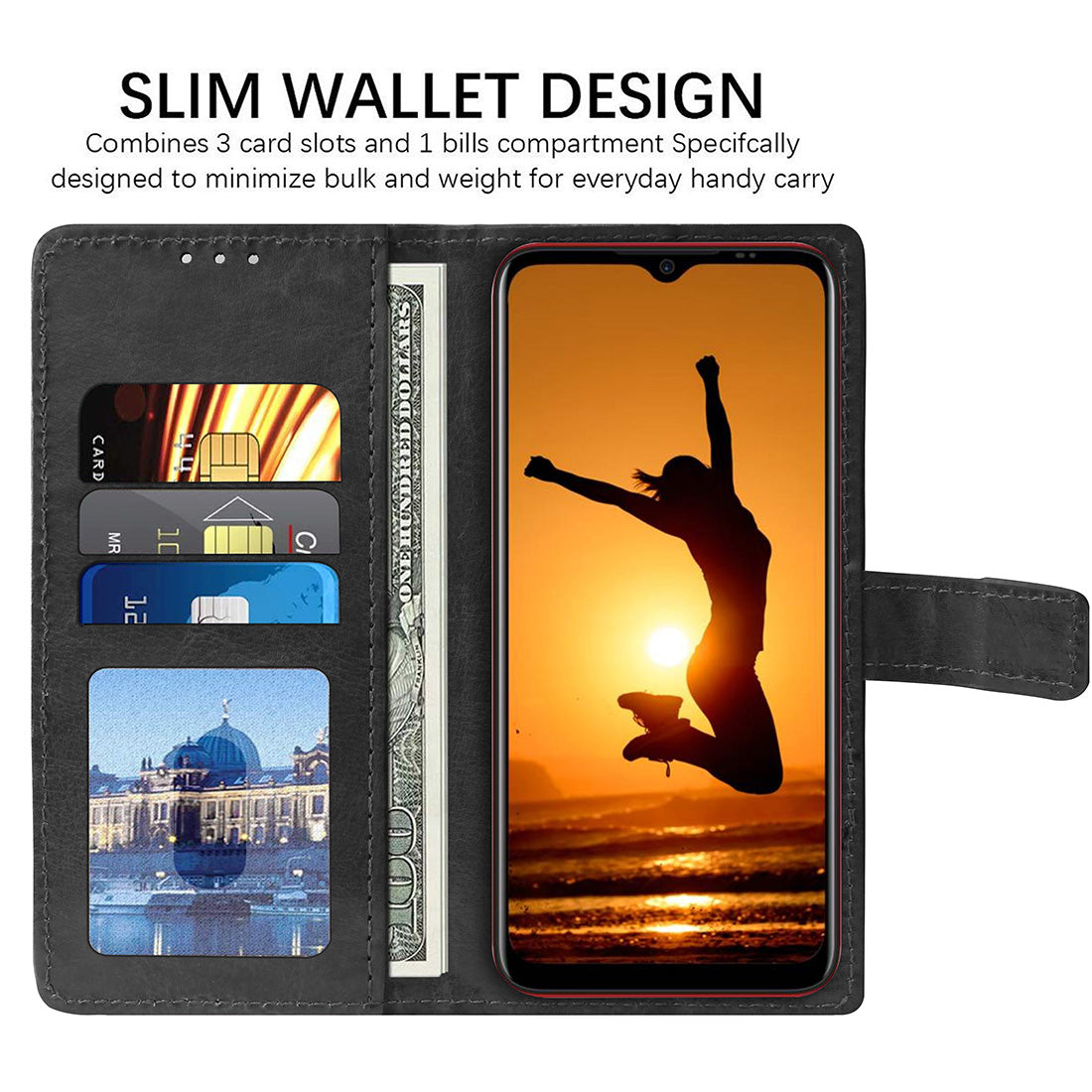 Premium Wallet Flip Cover for Gionee Max Pro