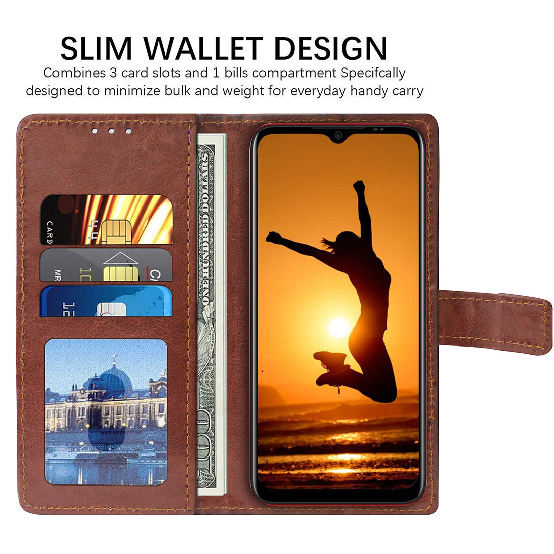 Premium Wallet Flip Cover for Gionee Max Pro