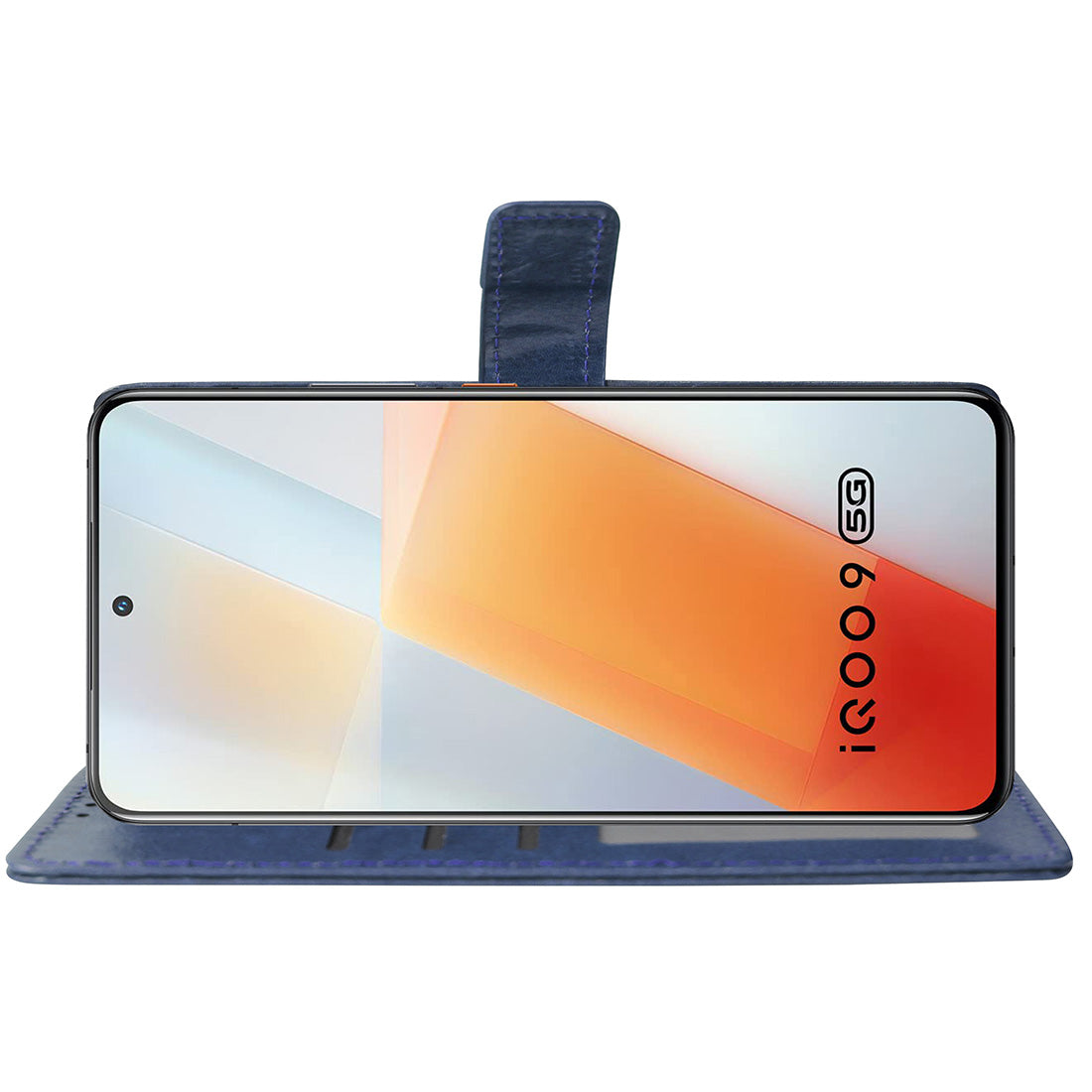 Premium Wallet Flip Cover for iQOO 9 5G