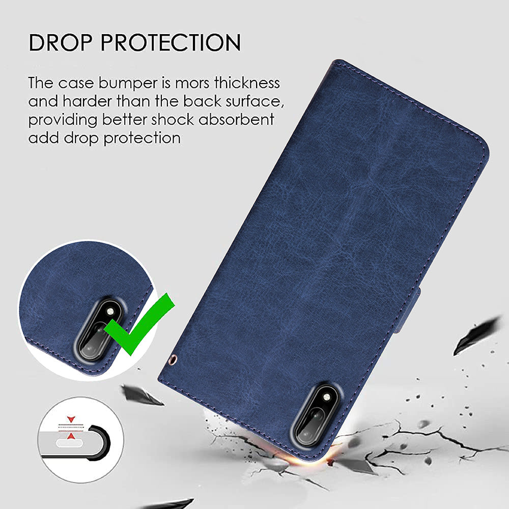 Premium Wallet Flip Cover for LG W11 4G