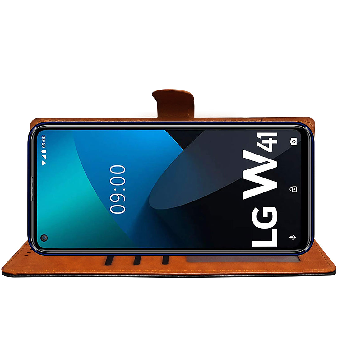 Premium Wallet Flip Cover for LG W41 4G