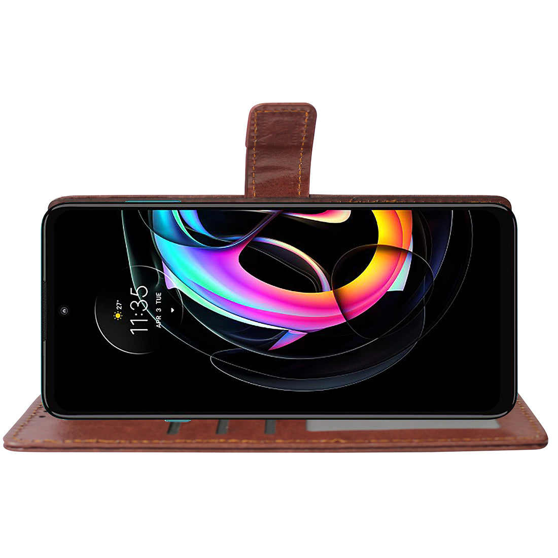 Premium Wallet Flip Cover for Motorola edge 20 Fusion