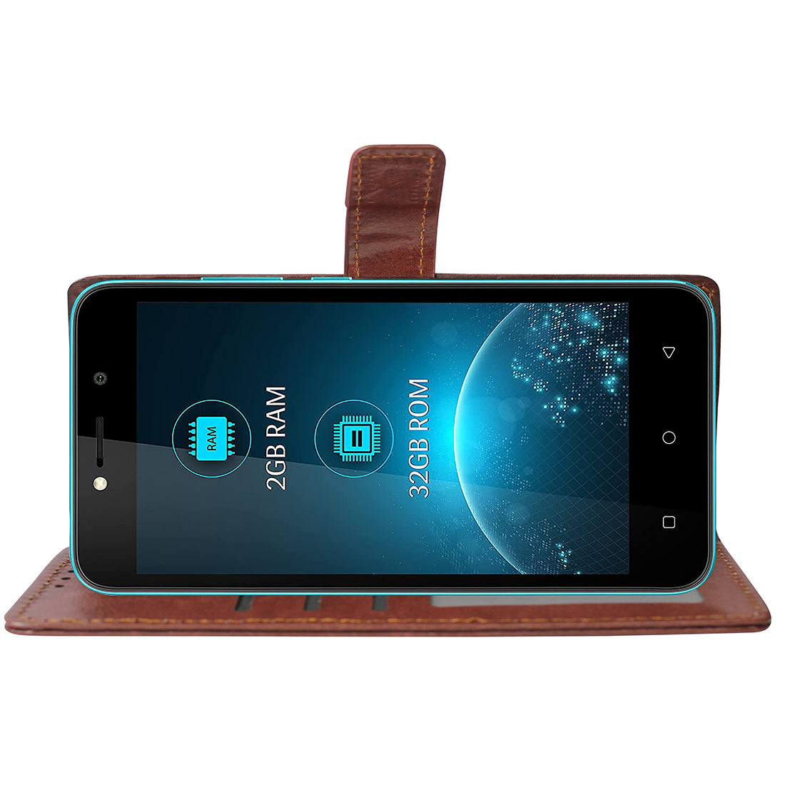 Premium Wallet Flip Cover for Lava Z21