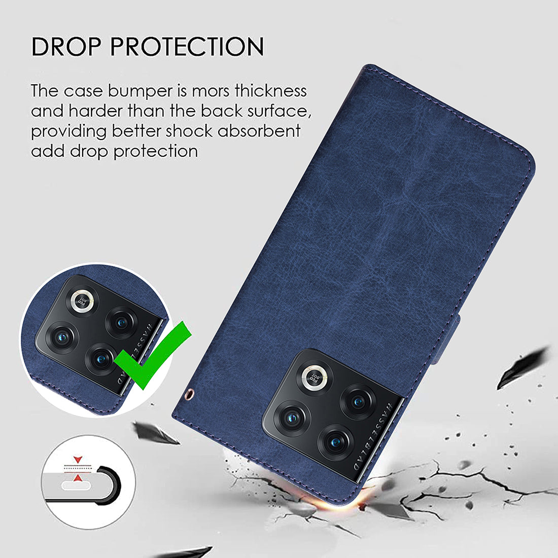 Premium Wallet Flip Cover for OnePlus 10 Pro 5G