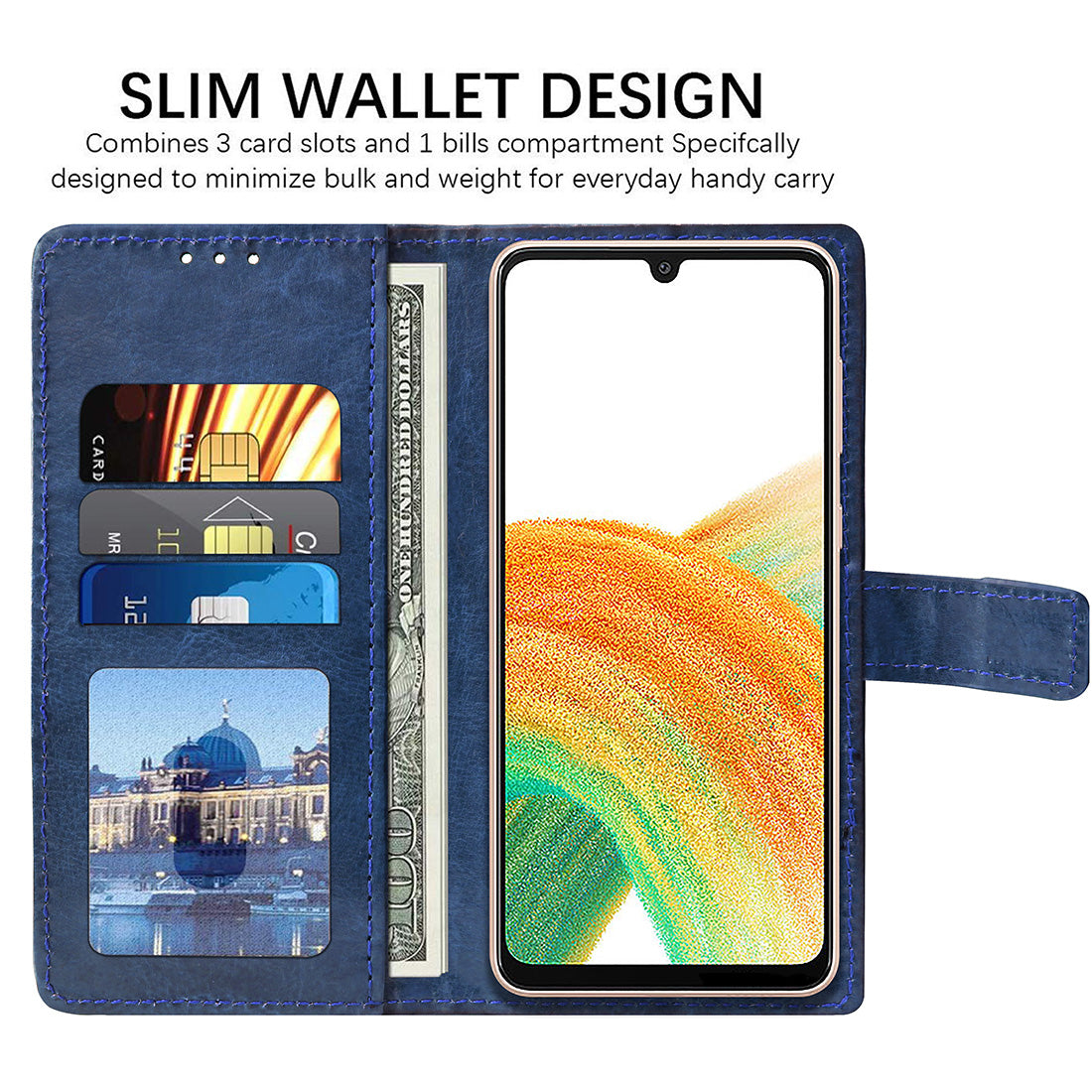 Premium Wallet Flip Cover for Samsung Galaxy A33 5G