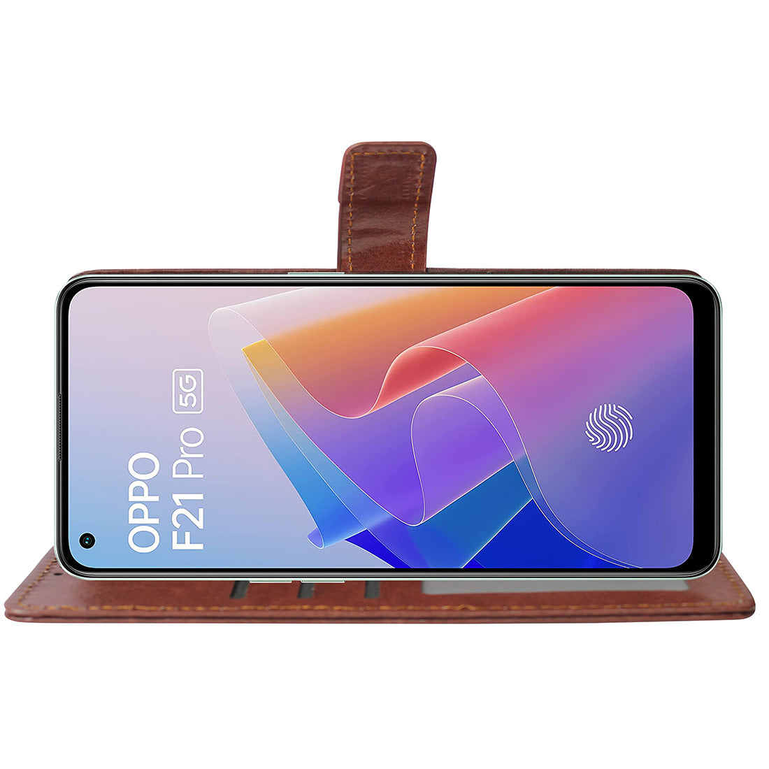 Premium Wallet Flip Cover for Oppo F21 Pro 5G