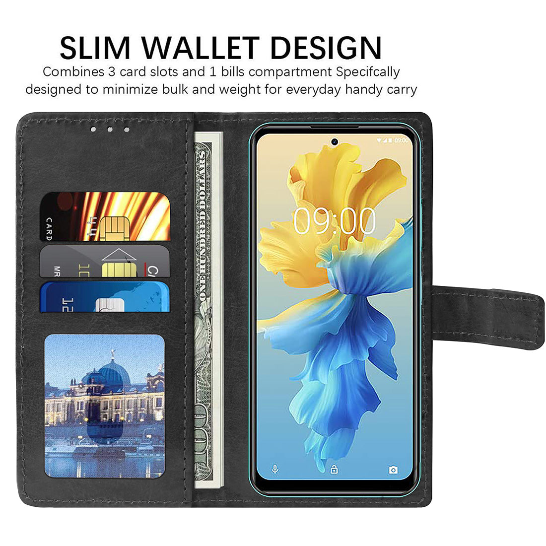 Premium Wallet Flip Cover for Infinix Hot 11 (2022) 4G