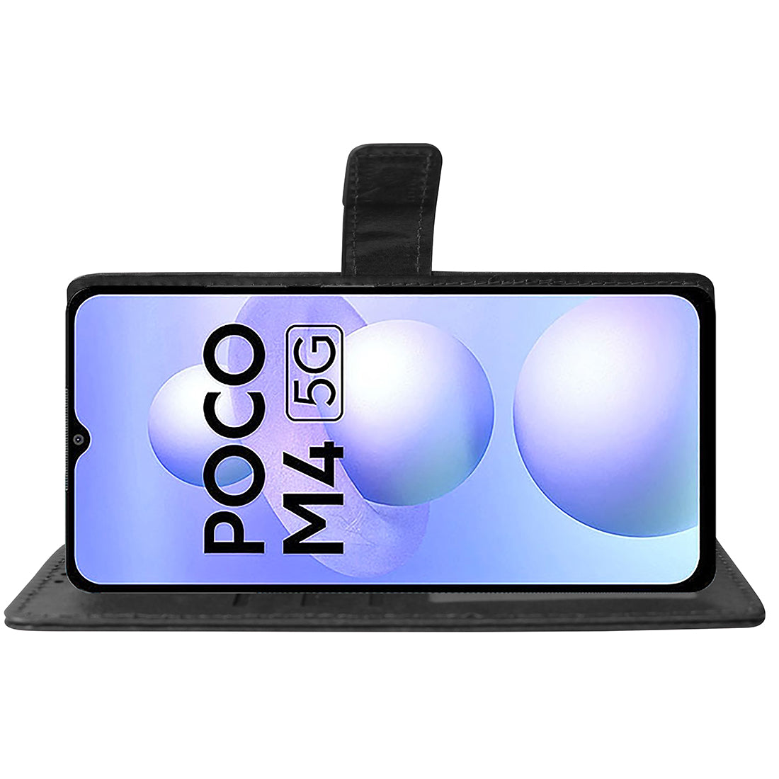 Premium Wallet Flip Cover for Poco M4 5G