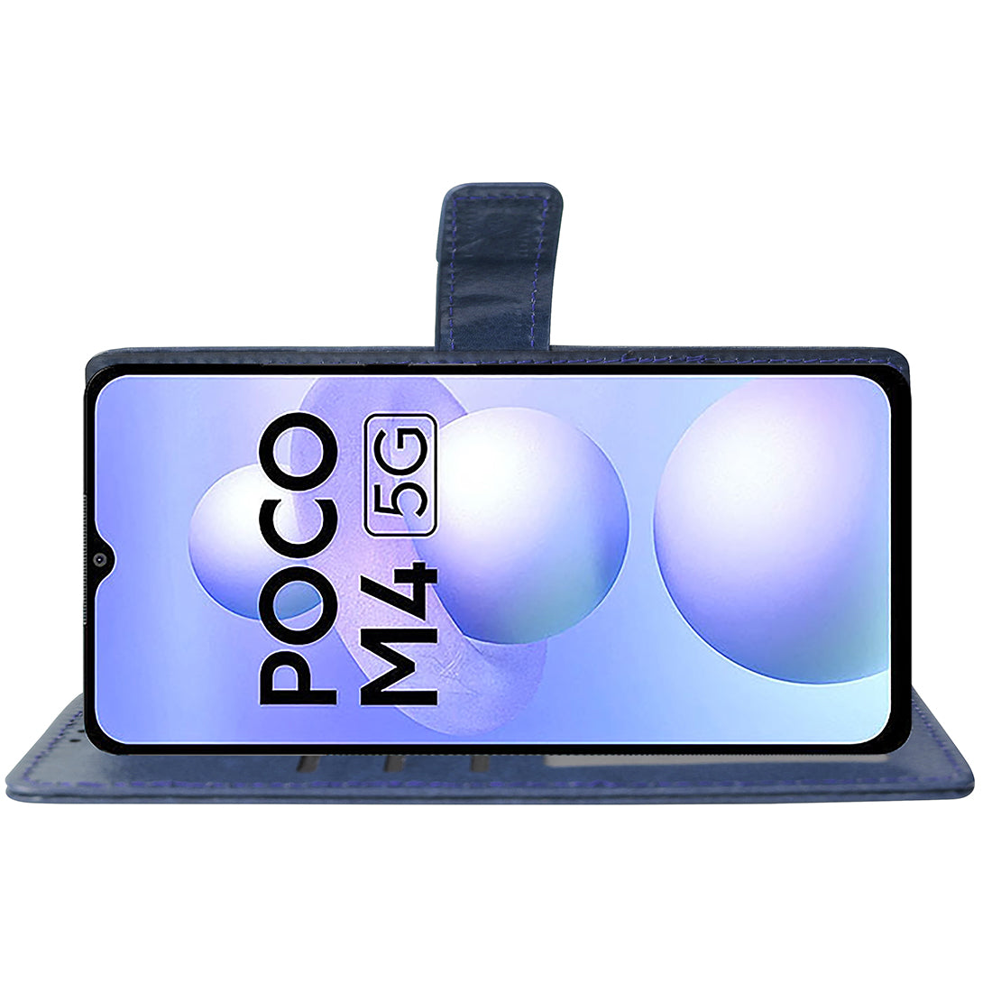 Premium Wallet Flip Cover for Poco M4 5G