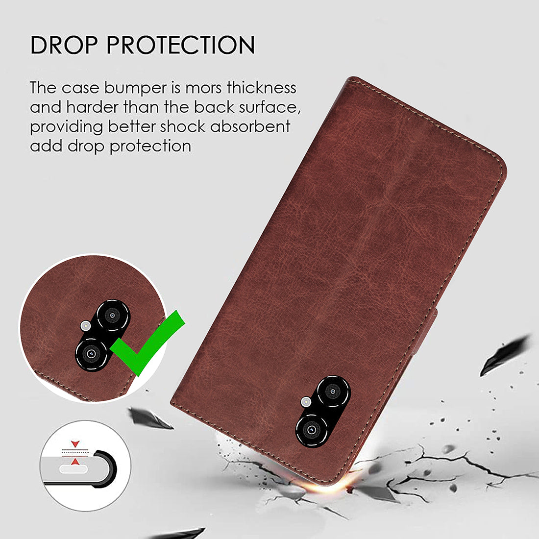 Premium Wallet Flip Cover for Poco M4 5G