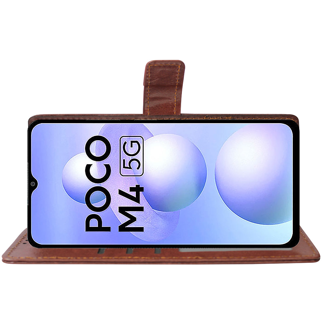 Premium Wallet Flip Cover for Poco M4 5G