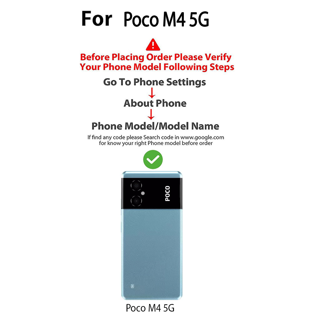 Premium Wallet Flip Cover for Poco M4 5G