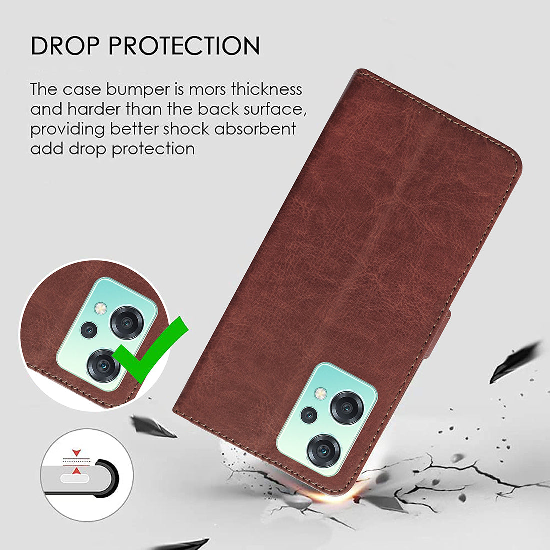 Premium Wallet Flip Cover for OnePlus Nord CE 2 Lite 5G