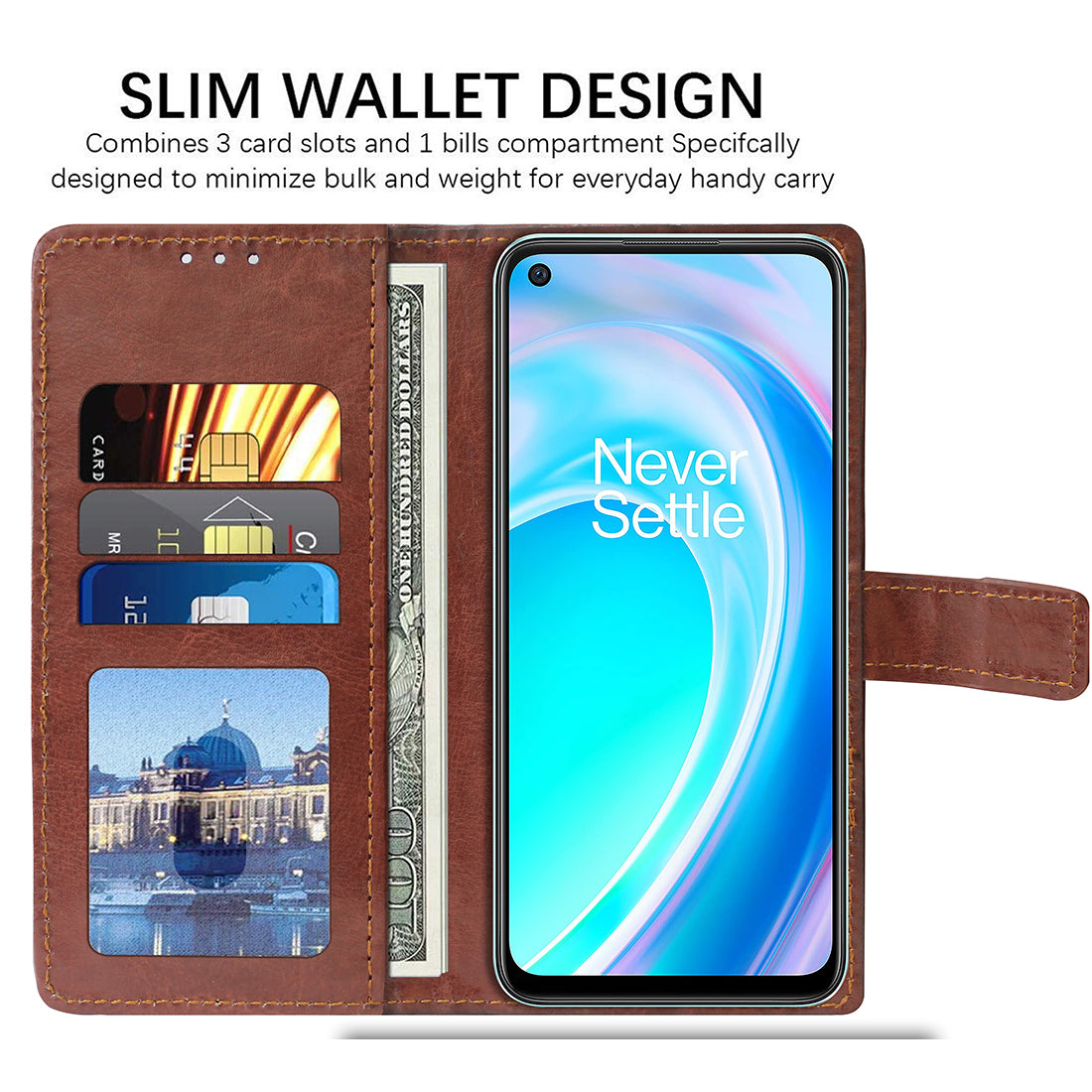 Premium Wallet Flip Cover for OnePlus Nord CE 2 Lite 5G