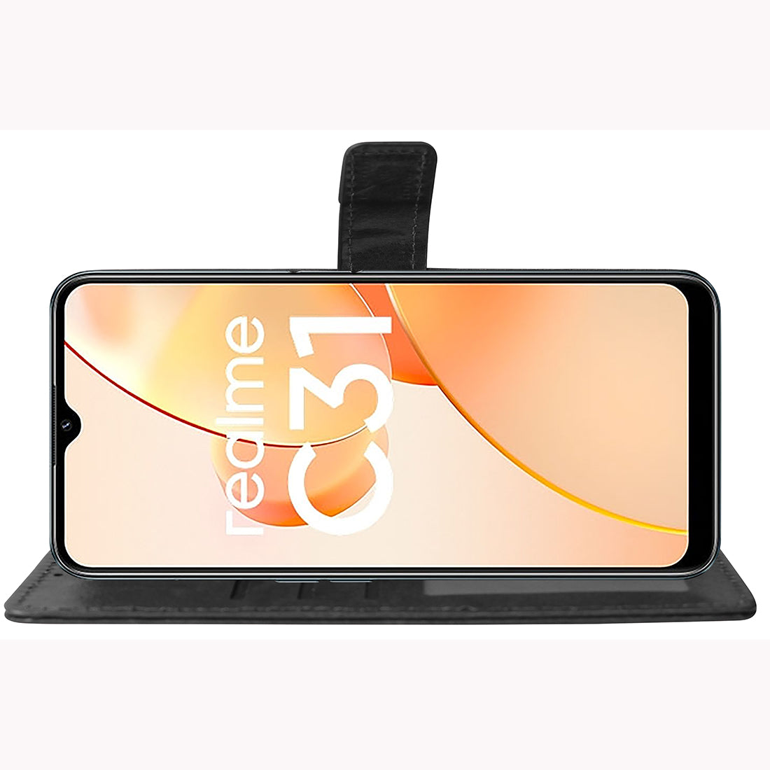 Premium Wallet Flip Cover for Realme C31 4G