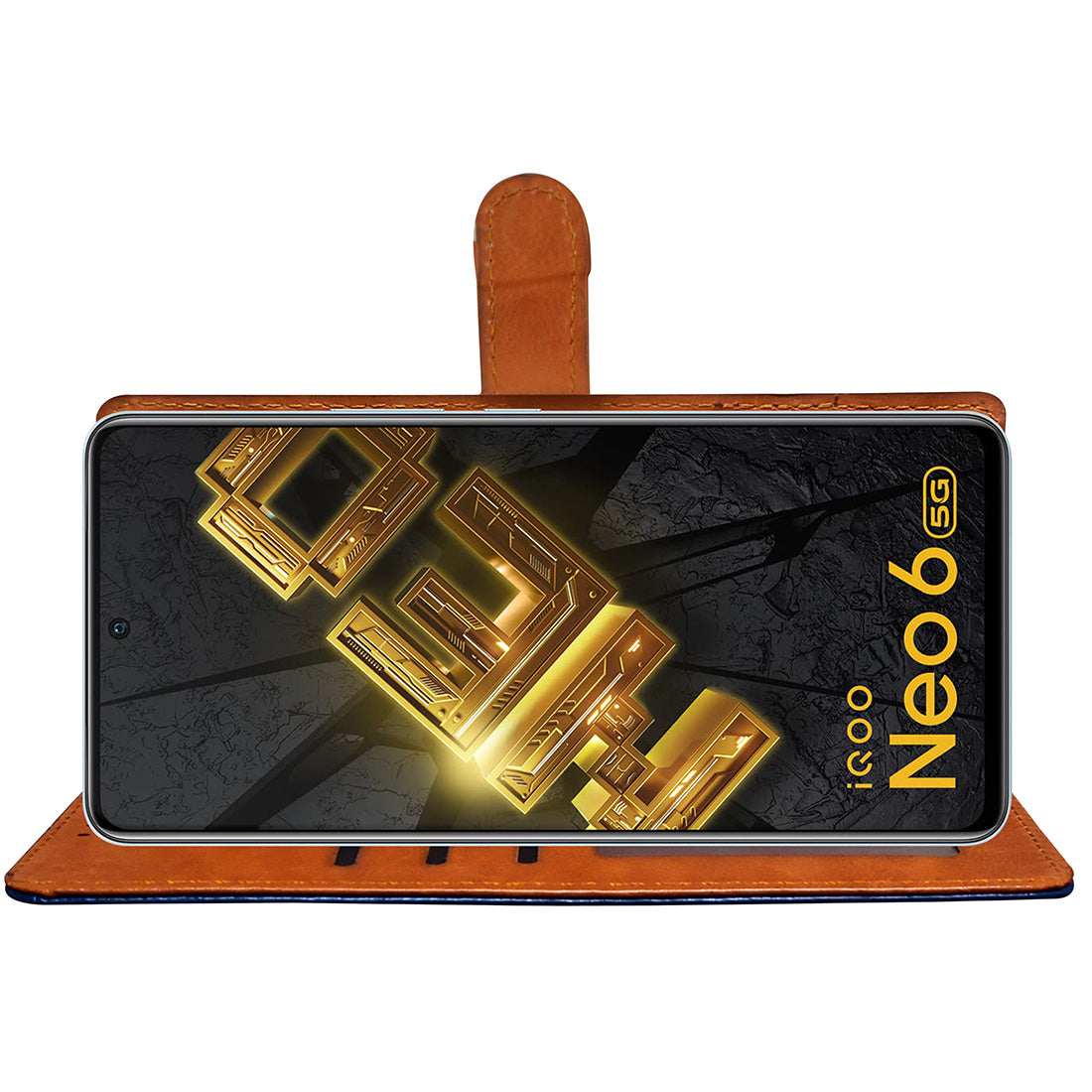 Premium Wallet Flip Cover for iQOO Neo 6 5G