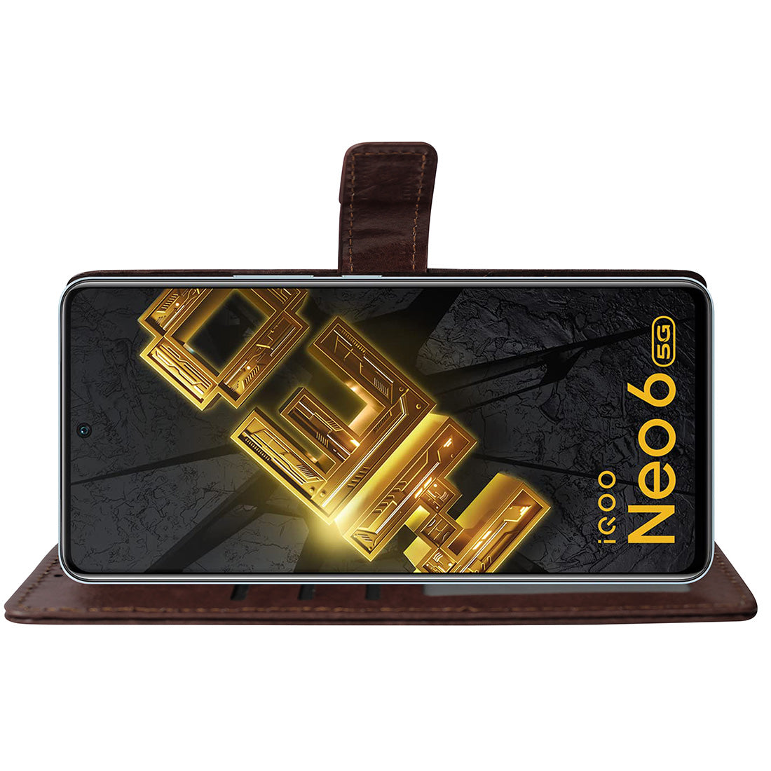 Premium Wallet Flip Cover for iQOO Neo 6 5G