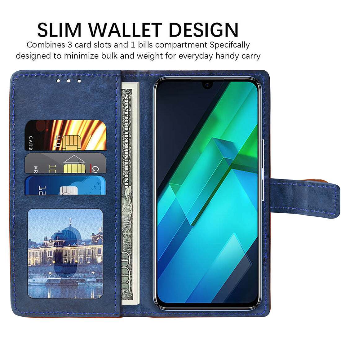 Premium Wallet Flip Cover for Infinix Note 12 4G