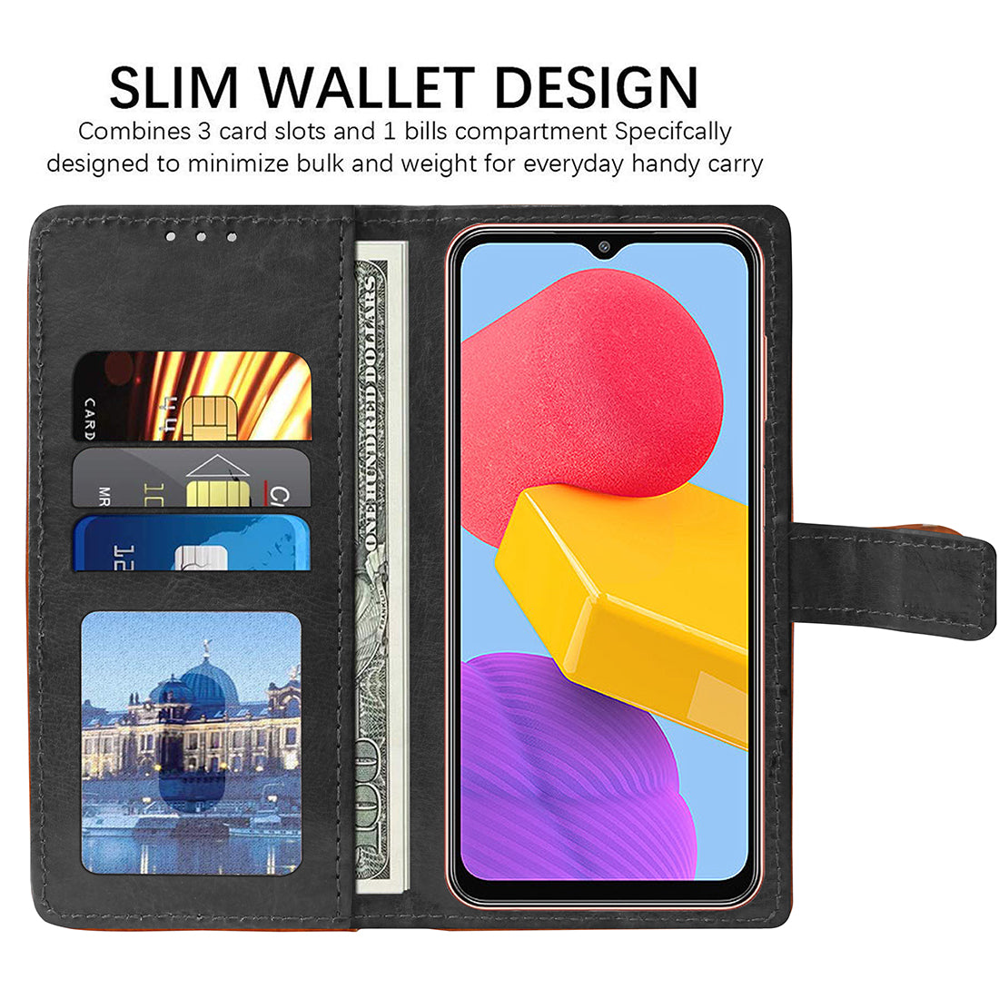 Premium Wallet Flip Cover for Samsung Galaxy F13 4G / M13 4G