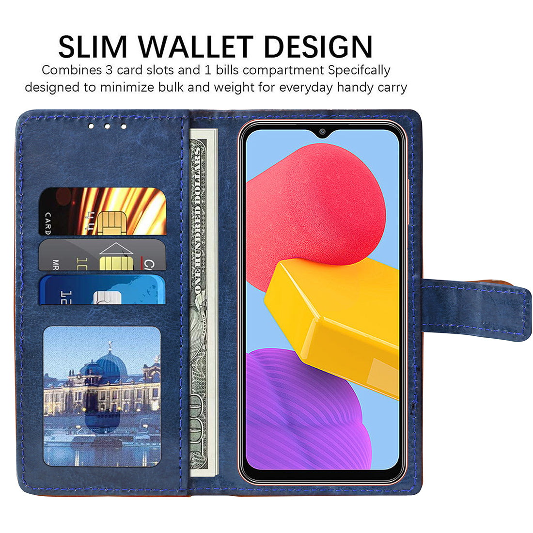 Premium Wallet Flip Cover for Samsung Galaxy F13 4G / M13 4G