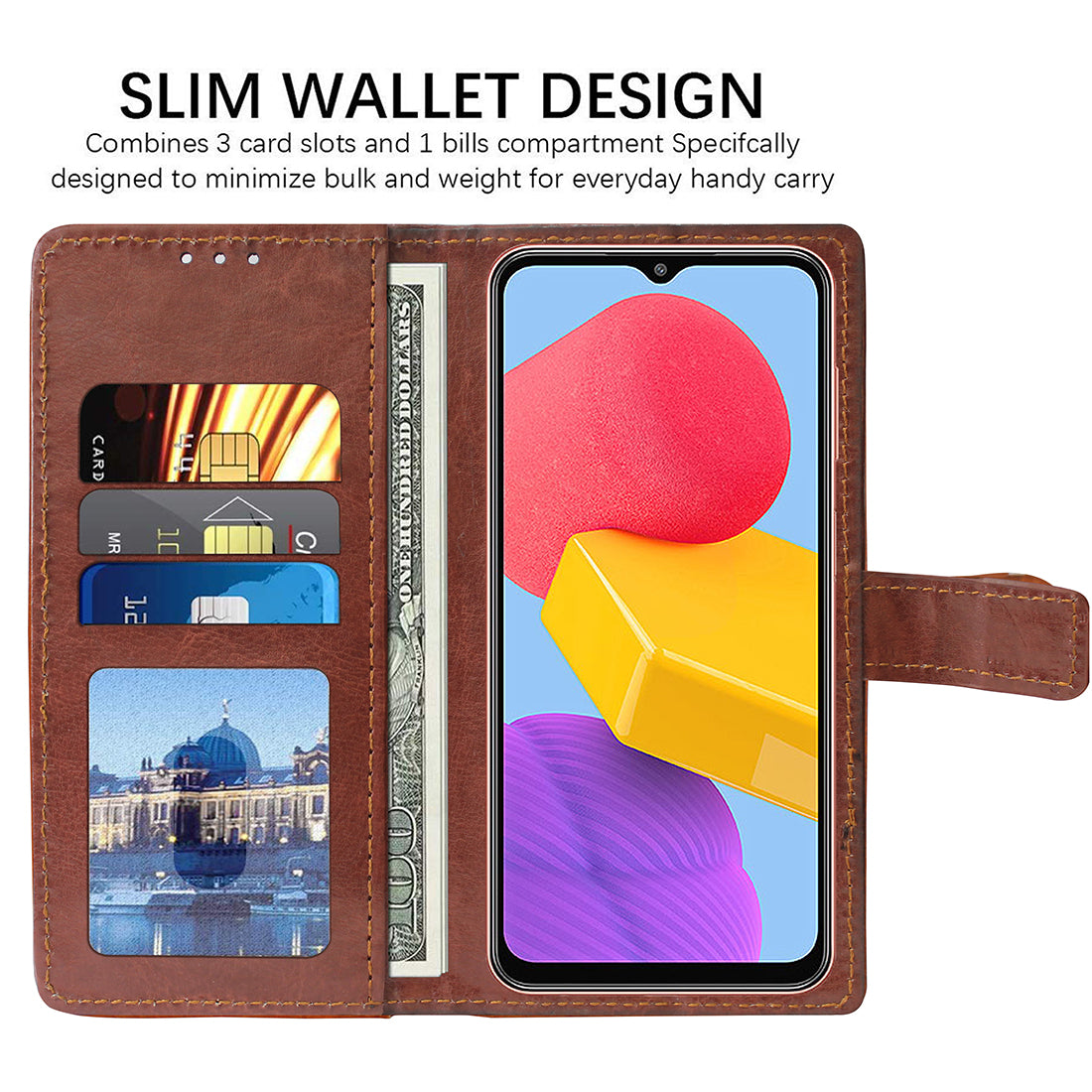 Premium Wallet Flip Cover for Samsung Galaxy F13 4G / M13 4G