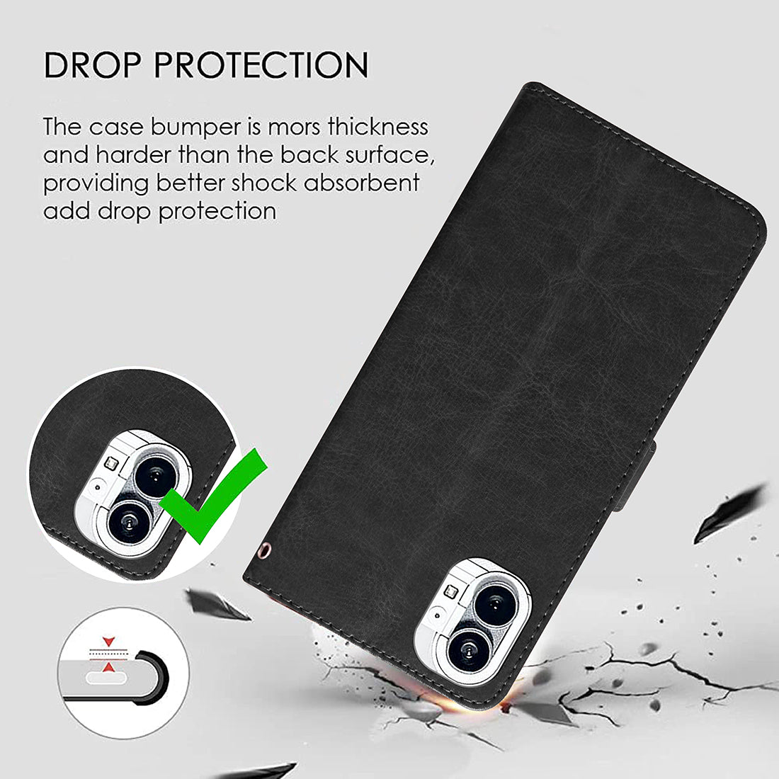 Premium Wallet Flip Cover for Nothing Phone (1) 5G