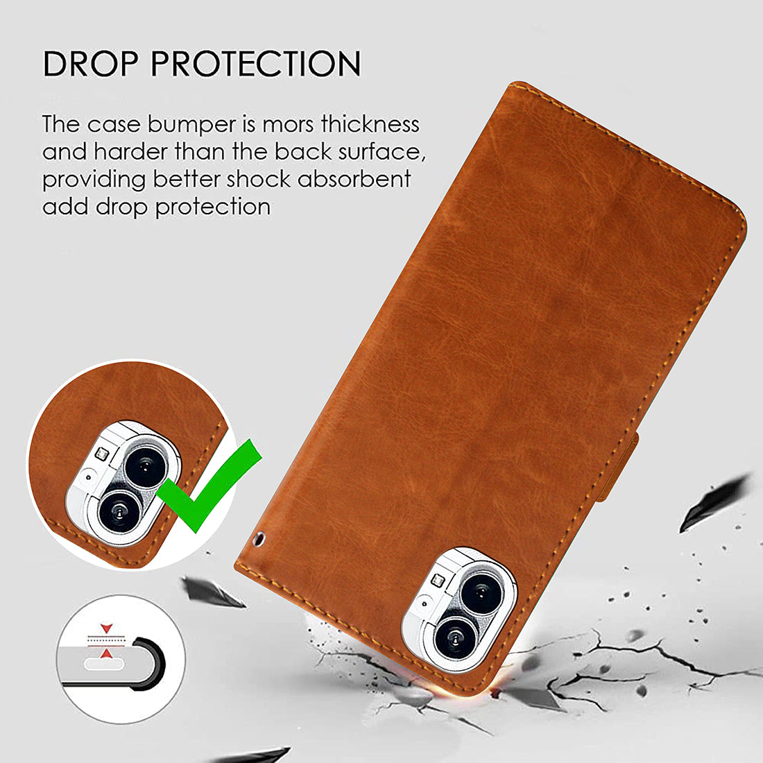 Premium Wallet Flip Cover for Nothing Phone (1) 5G