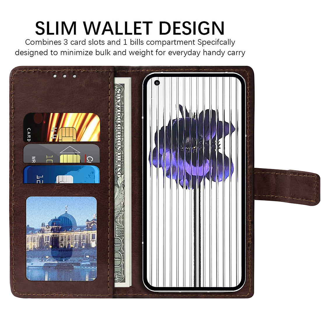 Premium Wallet Flip Cover for Nothing Phone (1) 5G